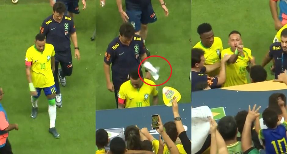 [Video] La agresión que desató la furia de Neymar