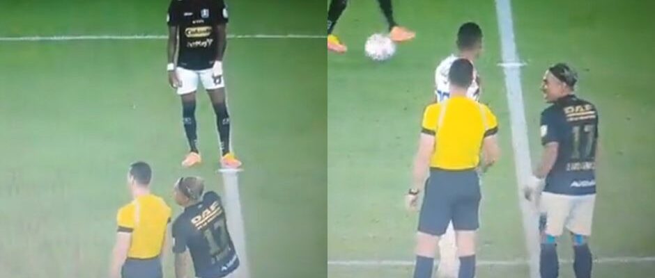 Wilmar Roldán dio el pitazo inicial para Junior vs Once Caldas pero no había balón en el medio.