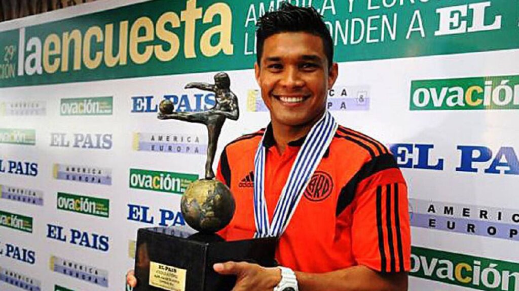 Teófilo Gutiérrez fue uno de los jugadores colombianos que ya ganó el Premio Rey de América.