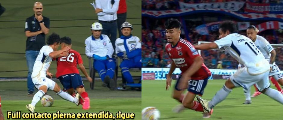 Se revelaron los audios del VAR en la acción presentada durante Medellín vs Millonarios.