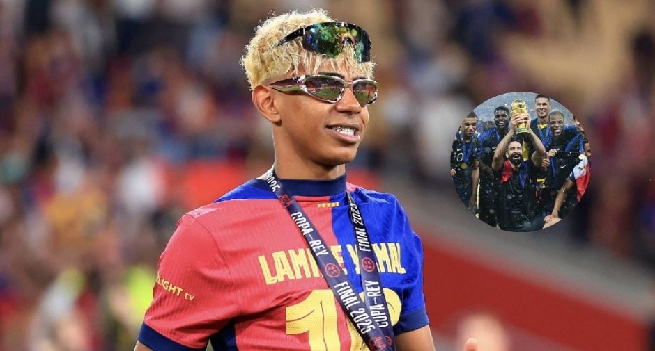 Lamine Yamal recibió una fuerte crítica desde Francia de parte de un campeón del mundo.