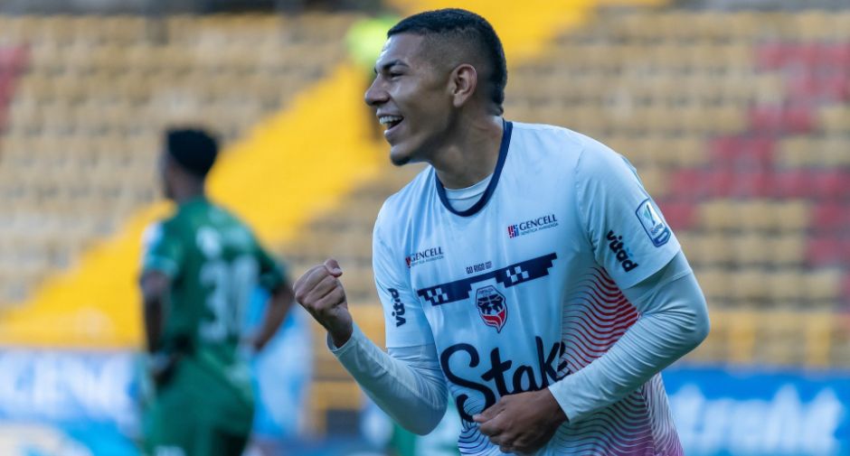 El ascenso de Emilio Aristizábal ha sido notable desde que se puso la camiseta de Fortaleza.